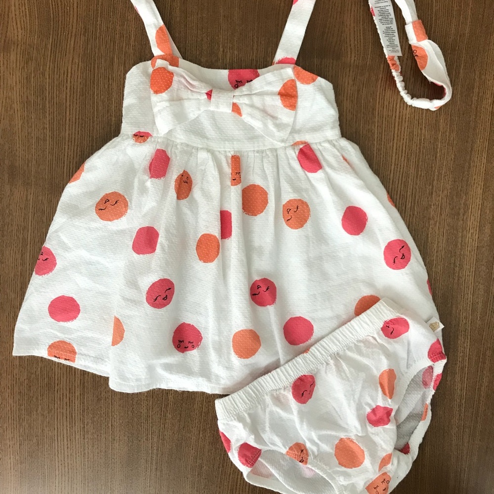 Polka dot Rosie Pope Dress Set